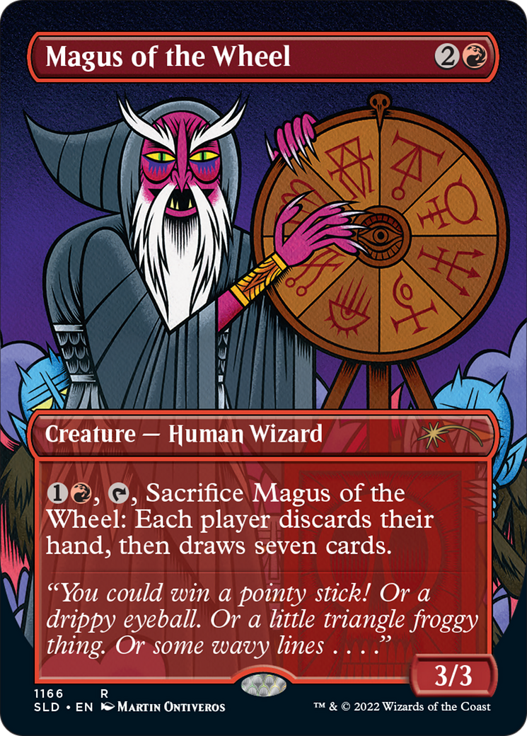 Magus of the Wheel (Borderless) [Secret Lair Drop Series] | Impulse Games and Hobbies