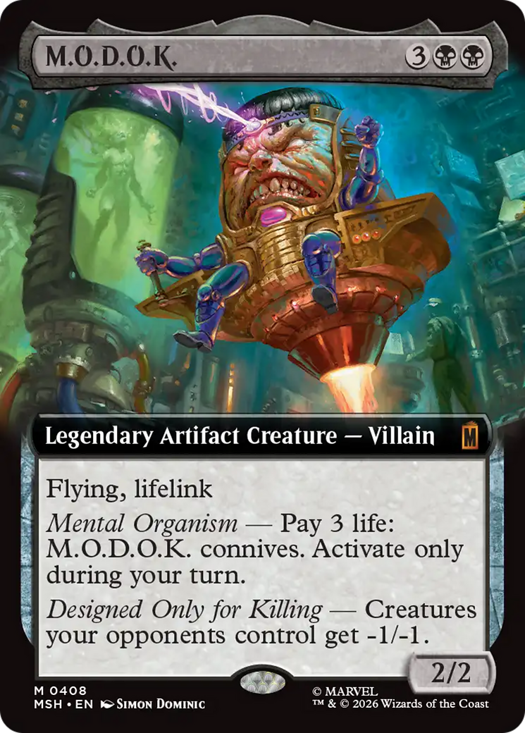 M.O.D.O.K. (Extended Art) [Marvel Super Heroes] | Impulse Games and Hobbies