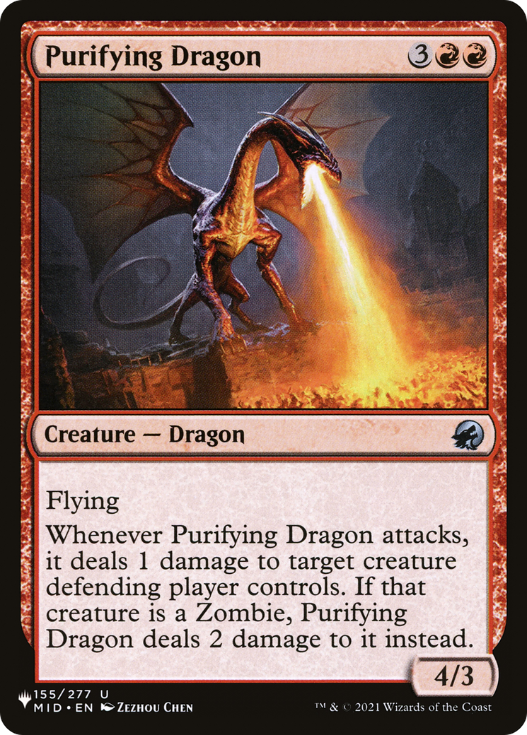 Purifying Dragon [The List Reprints] | Impulse Games and Hobbies