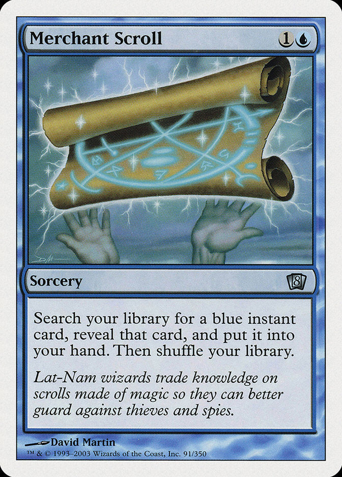 Merchant Scroll (8th Edition) [Oversize Cards] | Impulse Games and Hobbies