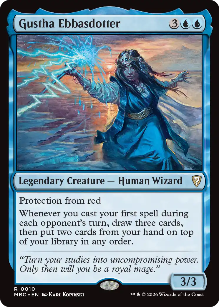 Gustha Ebbasdotter [Mystery Booster: Commander Edition] | Impulse Games and Hobbies
