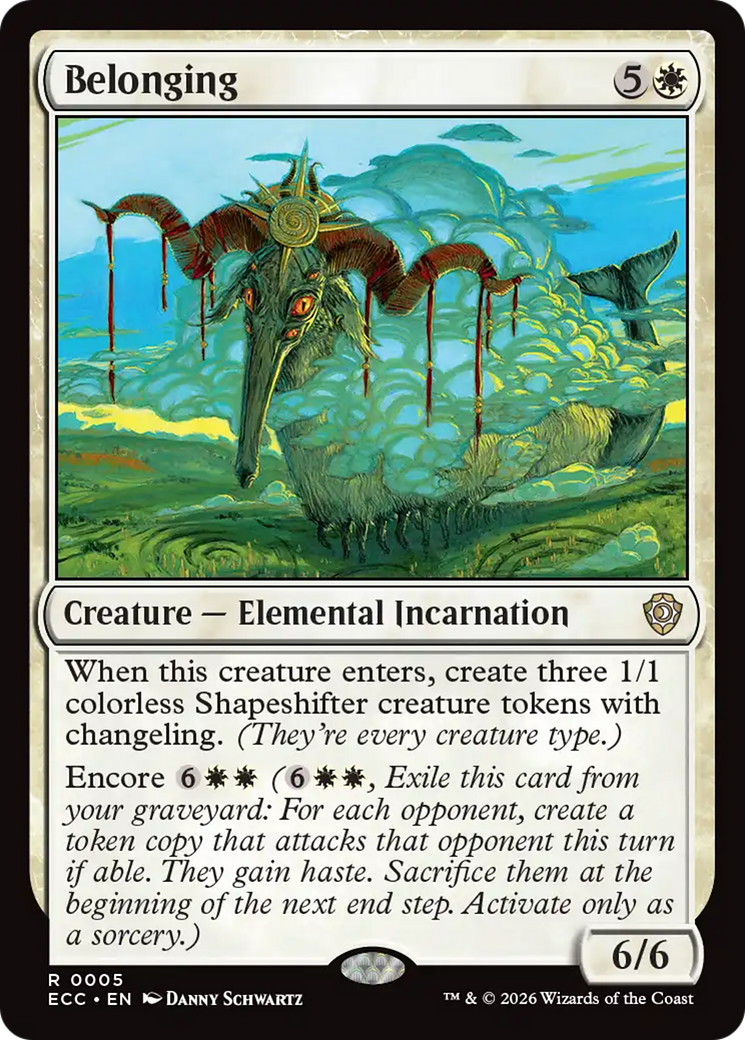 Belonging [Lorwyn Eclipsed Commander] | Impulse Games and Hobbies