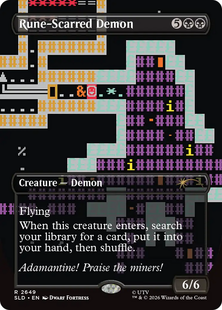 Rune-Scarred Demon [Secret Lair Drop Series] | Impulse Games and Hobbies