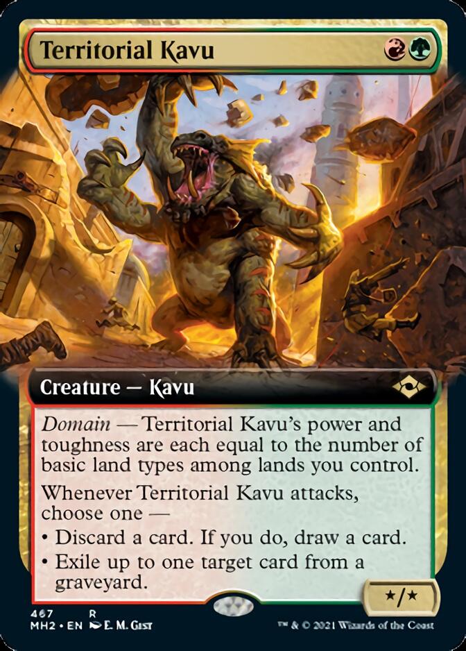 Territorial Kavu (Extended Art) [Modern Horizons 2] | Impulse Games and Hobbies