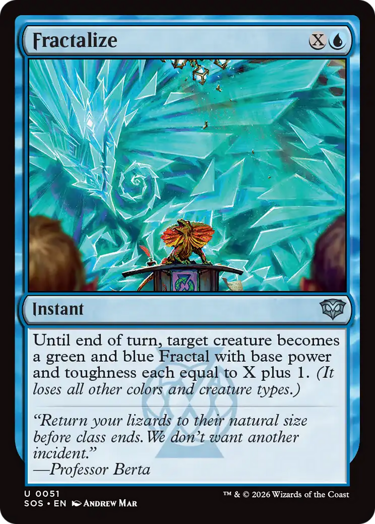 Fractalize [Secrets of Strixhaven] | Impulse Games and Hobbies