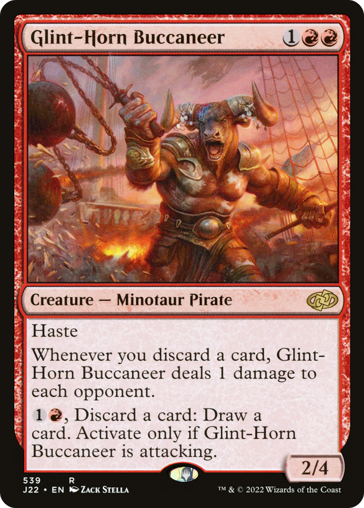 Glint-Horn Buccaneer [Jumpstart 2022] | Impulse Games and Hobbies