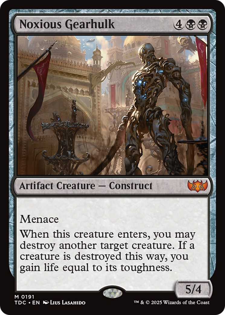 Noxious Gearhulk [Tarkir: Dragonstorm Commander] | Impulse Games and Hobbies