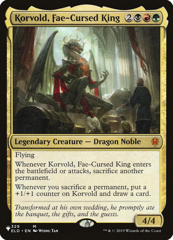 Korvold, Fae-Cursed King [The List] | Impulse Games and Hobbies