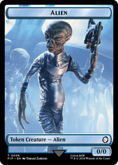 Food (0014) // Alien Double-Sided Token [Fallout Tokens] | Impulse Games and Hobbies