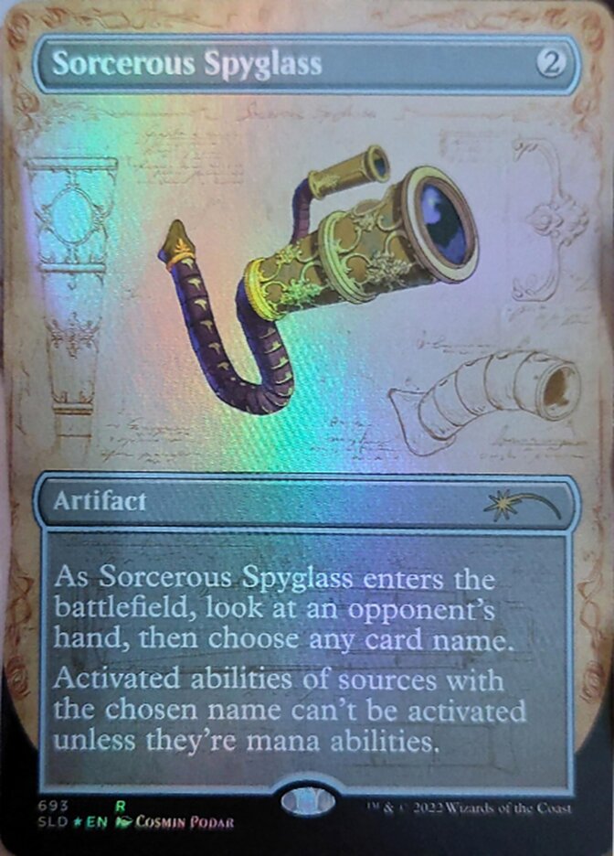 Sorcerous Spyglass (Blueprint) [Secret Lair Drop Promos] | Impulse Games and Hobbies