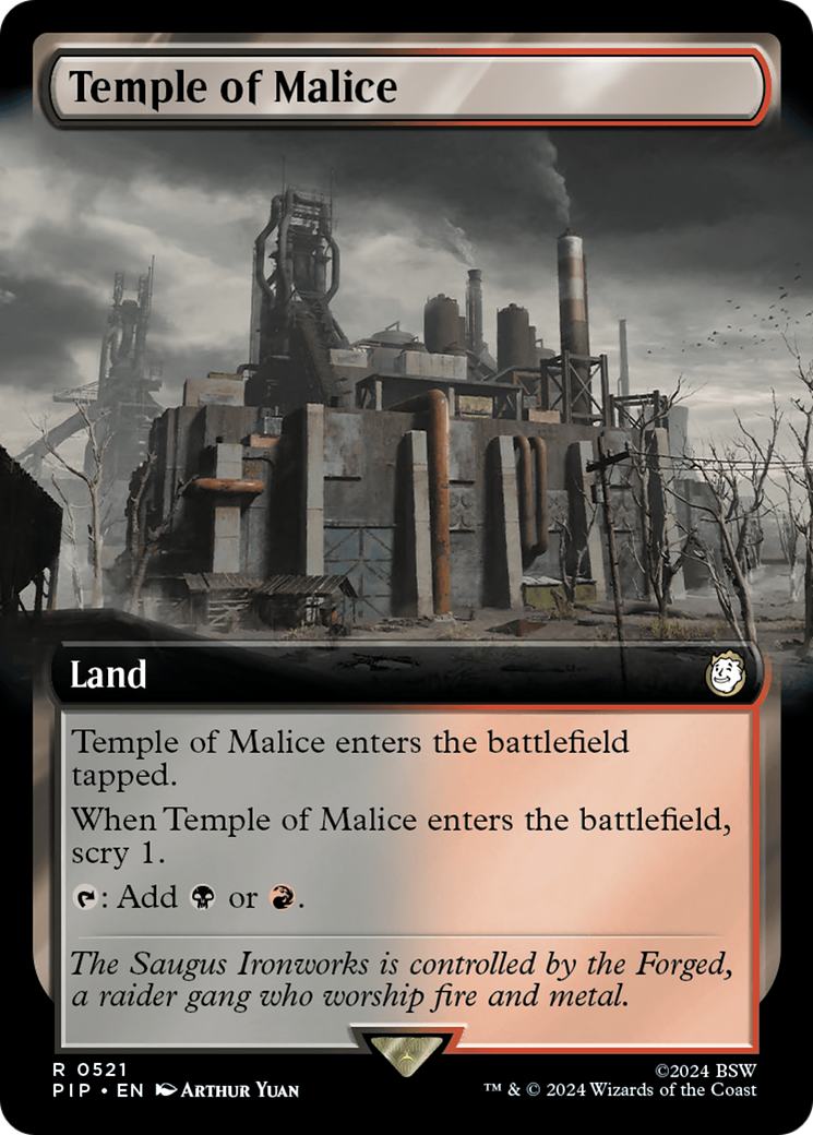 Temple of Malice (Extended Art) [Fallout] | Impulse Games and Hobbies