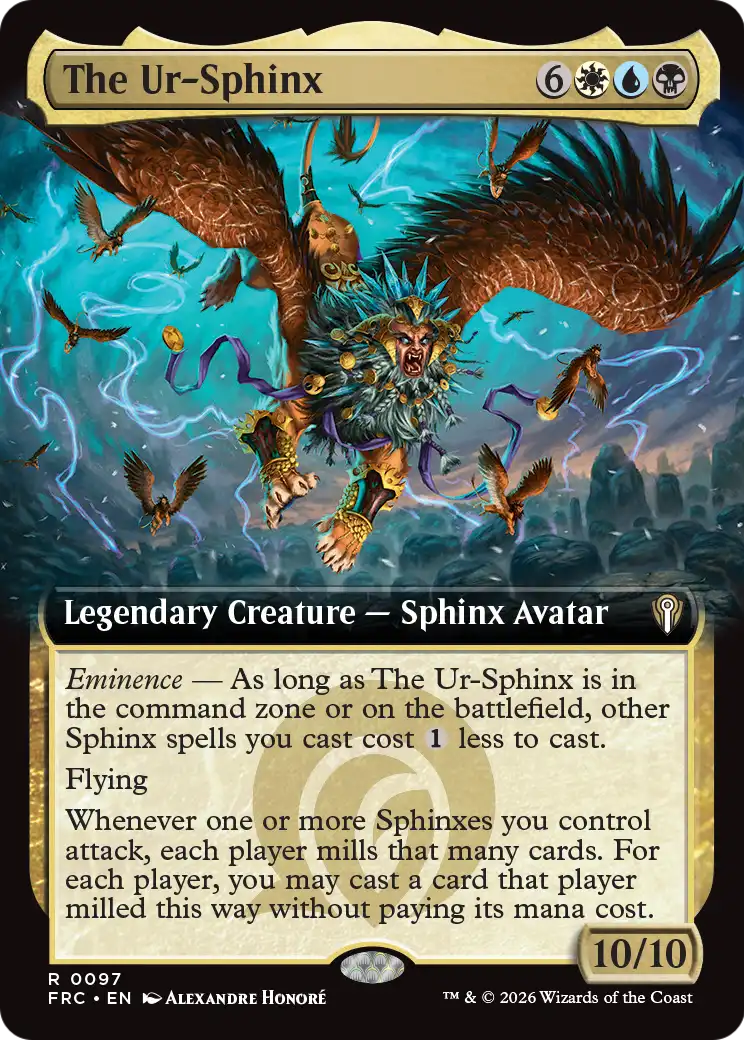 The Ur-Sphinx (Extended Art) [Reality Fracture Commander] | Impulse Games and Hobbies