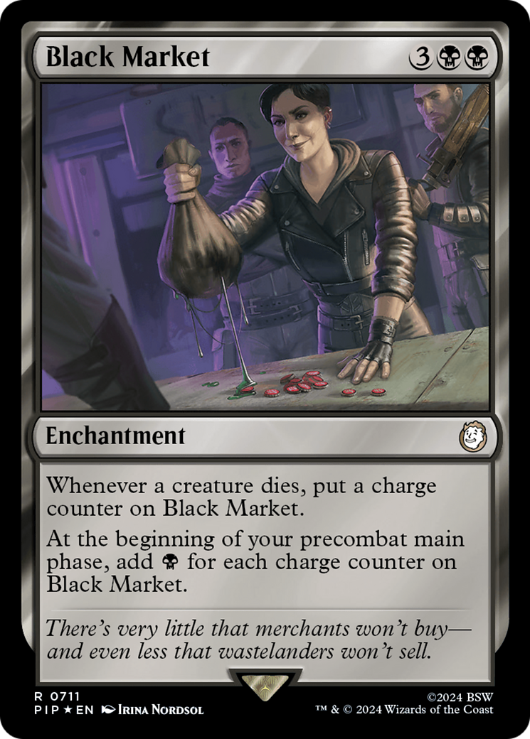 Black Market (Surge Foil) [Fallout] | Impulse Games and Hobbies