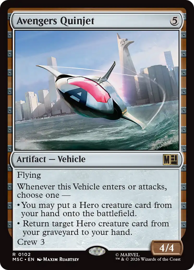 Avengers Quinjet [Marvel Super Heroes Commander] | Impulse Games and Hobbies