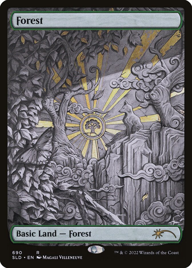 Forest (690) (Sketch) [Secret Lair Drop Promos] | Impulse Games and Hobbies