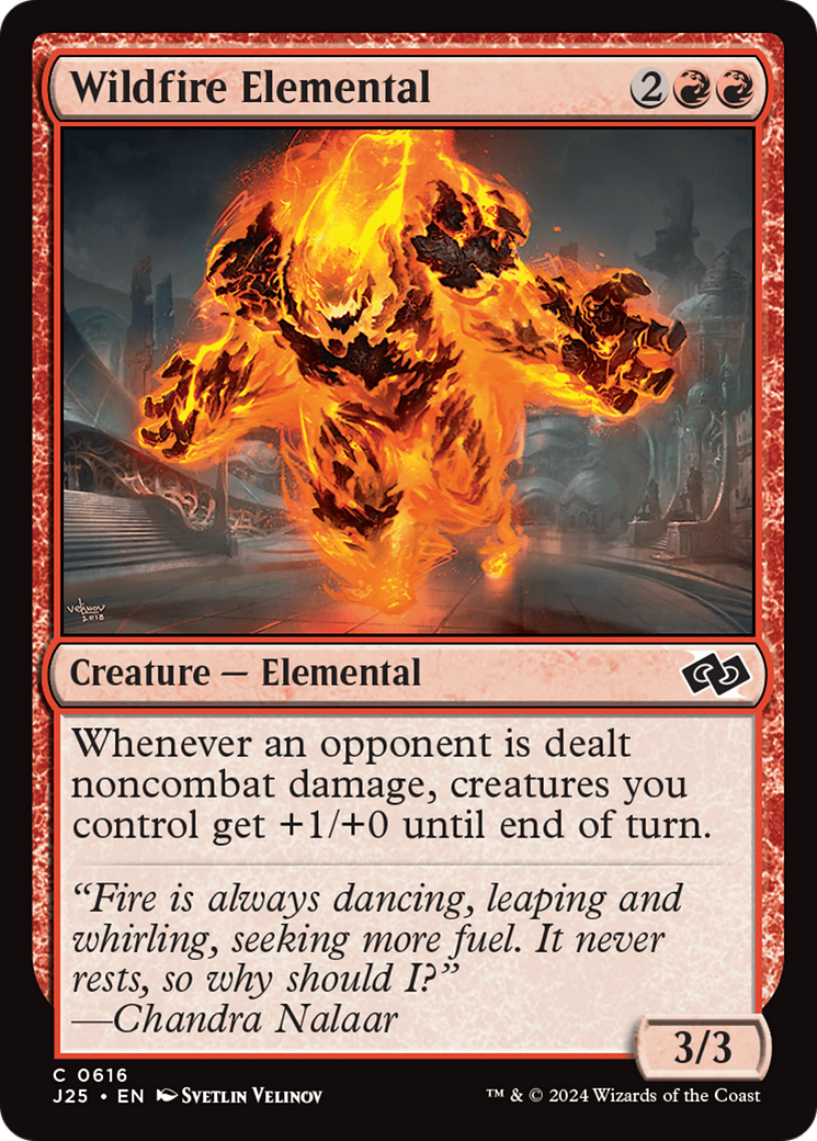 Wildfire Elemental [Foundations Jumpstart] | Impulse Games and Hobbies