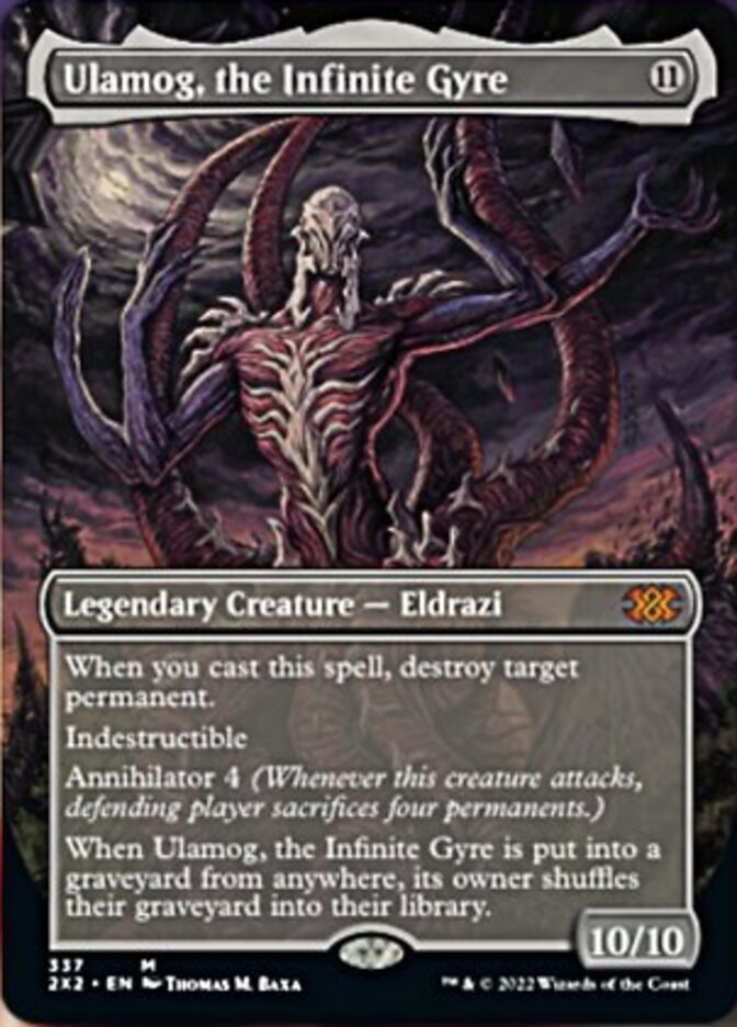 Ulamog, the Infinite Gyre (Borderless Alternate Art) [Double Masters 2022] | Impulse Games and Hobbies