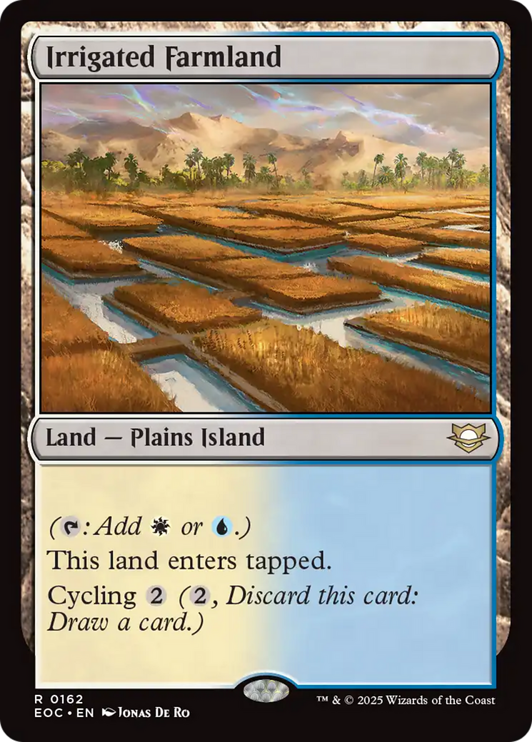 Irrigated Farmland [Edge of Eternities Commander] | Impulse Games and Hobbies