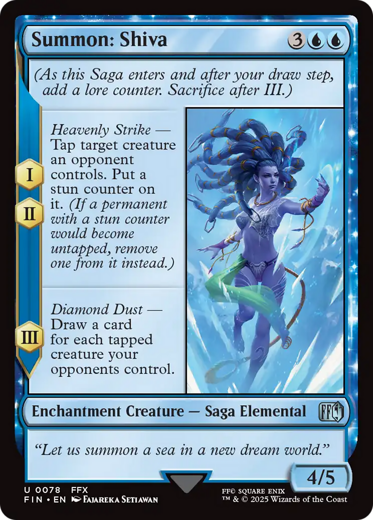 Summon: Shiva [FINAL FANTASY] | Impulse Games and Hobbies