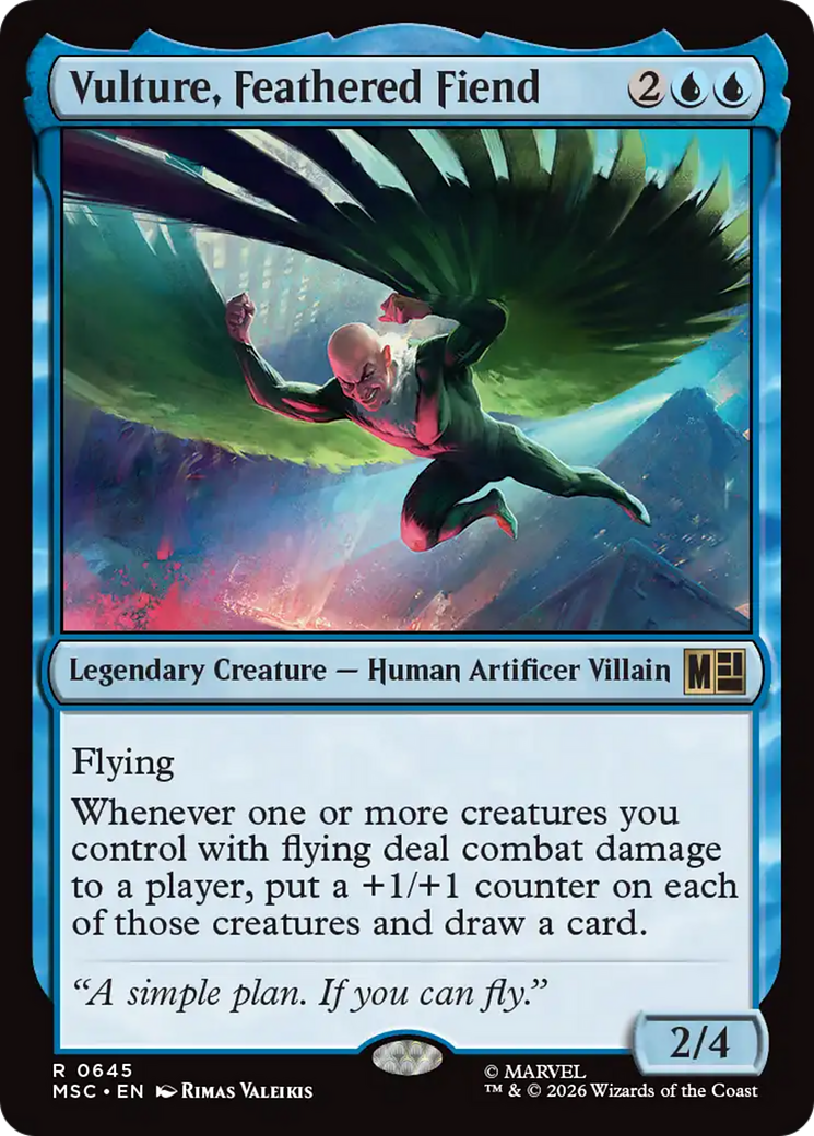 Vulture, Feathered Fiend [Marvel Super Heroes Commander] | Impulse Games and Hobbies