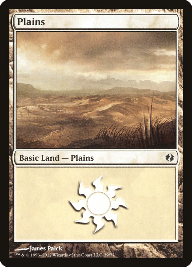 Plains (39) [Duel Decks: Venser vs. Koth] | Impulse Games and Hobbies
