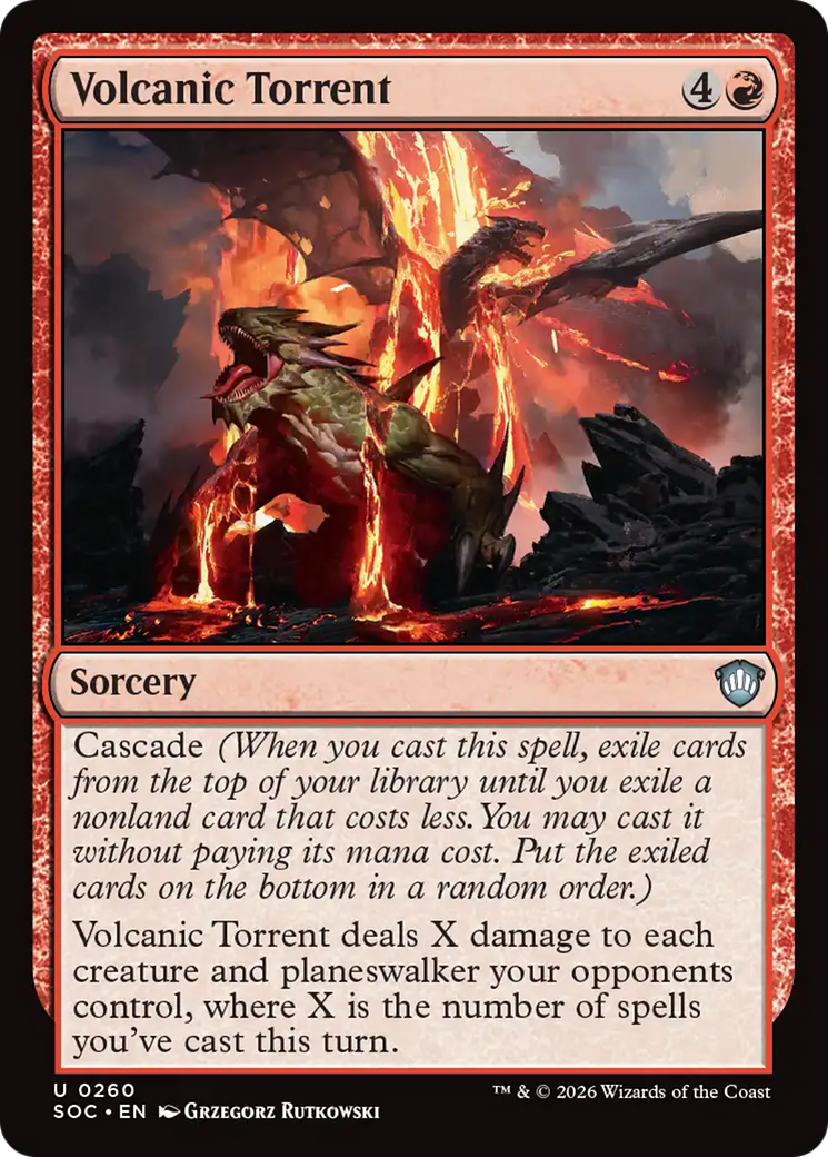 Volcanic Torrent [Secrets of Strixhaven Commander] | Impulse Games and Hobbies