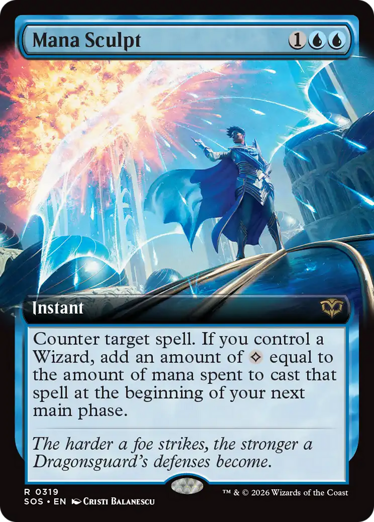 Mana Sculpt (Extended Art) [Secrets of Strixhaven] | Impulse Games and Hobbies