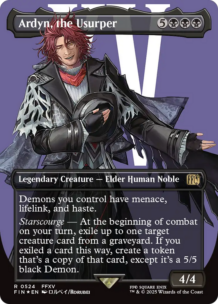 Ardyn, the Usurper (Borderless) (Surge Foil) [FINAL FANTASY] | Impulse Games and Hobbies