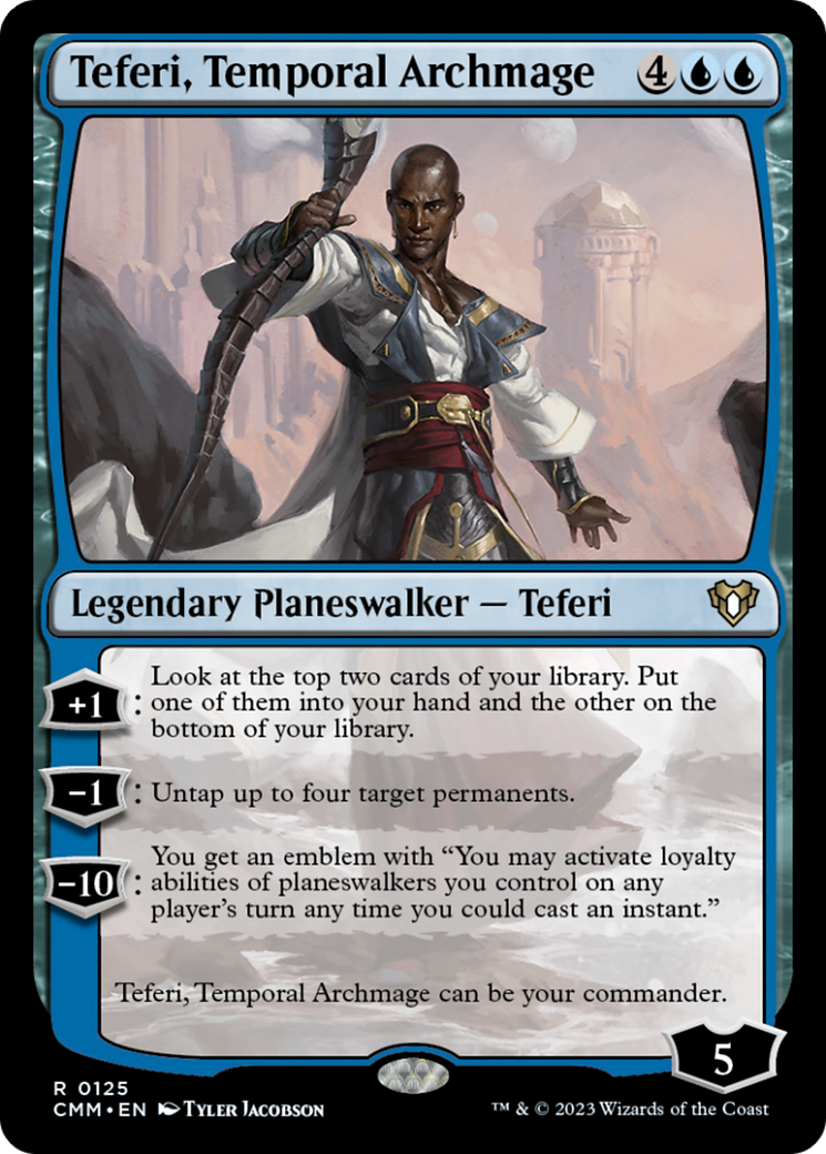 Teferi, Temporal Archmage [Commander Masters] | Impulse Games and Hobbies