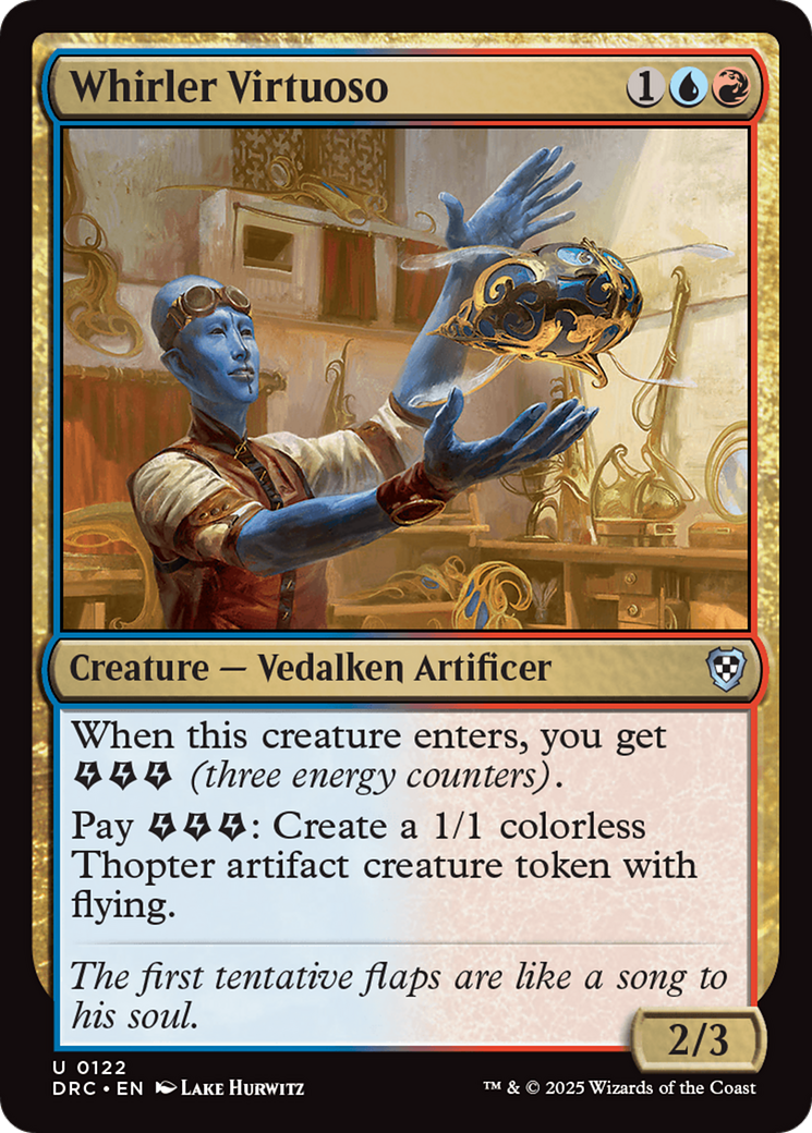 Whirler Virtuoso [Aetherdrift Commander] | Impulse Games and Hobbies