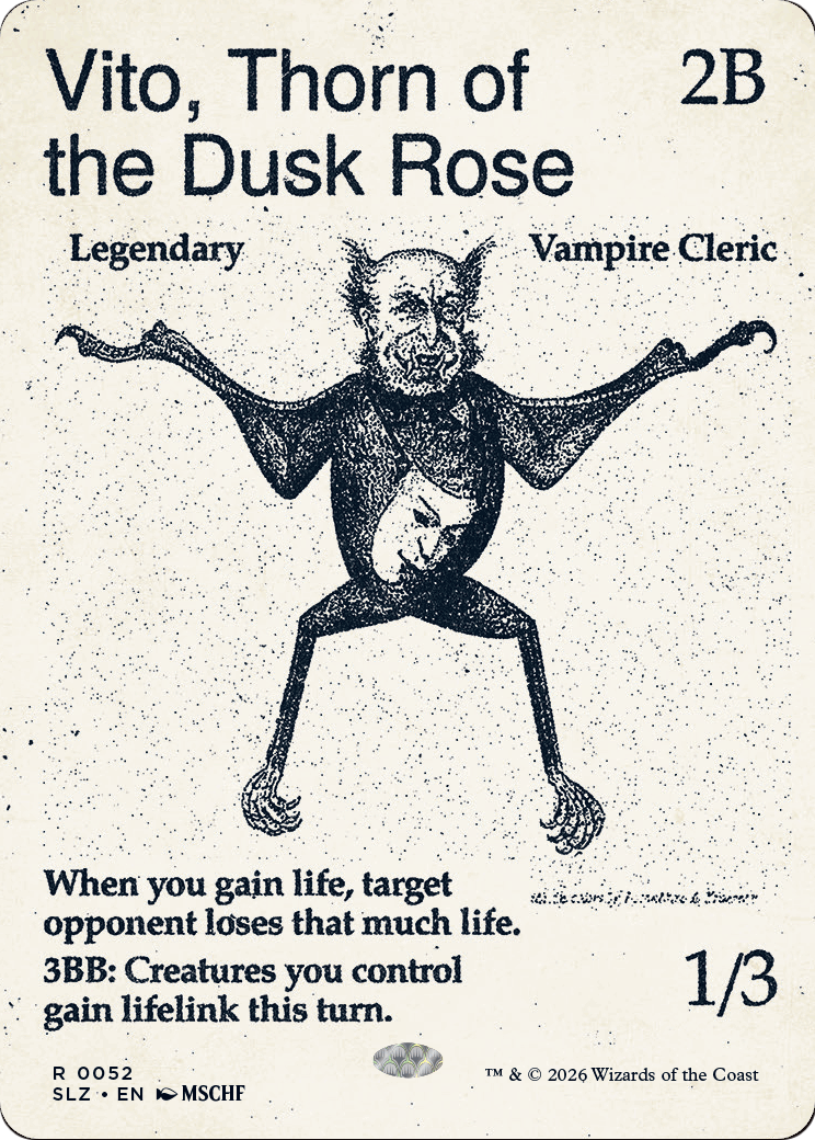 Vito, Thorn of the Dusk Rose (0052) [Secret Lair x MSCHF: The Zeta Set] | Impulse Games and Hobbies