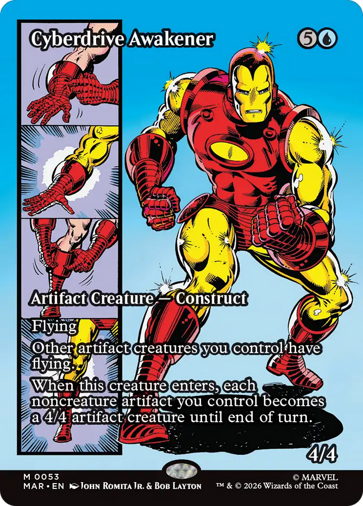 Cyberdrive Awakener (Borderless) [Marvel Universe: Eternal-Legal] | Impulse Games and Hobbies
