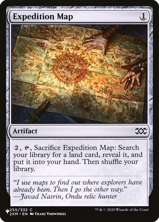 Expedition Map [The List] | Impulse Games and Hobbies