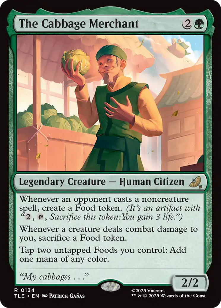 The Cabbage Merchant [Avatar: The Last Airbender: Eternal-Legal] | Impulse Games and Hobbies
