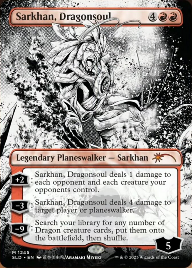 Sarkhan, Dragonsoul (Borderless) [Secret Lair Drop Series] | Impulse Games and Hobbies