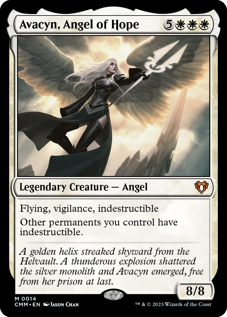 Avacyn, Angel of Hope [Commander Masters] | Impulse Games and Hobbies