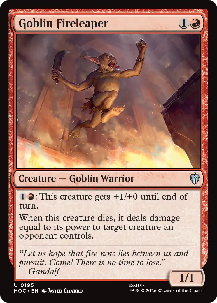 Goblin Fireleaper [The Hobbit: Eternal-Legal] | Impulse Games and Hobbies