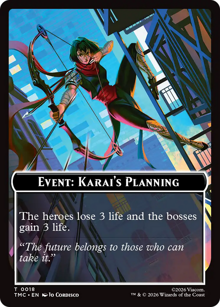 Event: Karai's Planning [Teenage Mutant Ninja Turtles Commander Tokens] | Impulse Games and Hobbies
