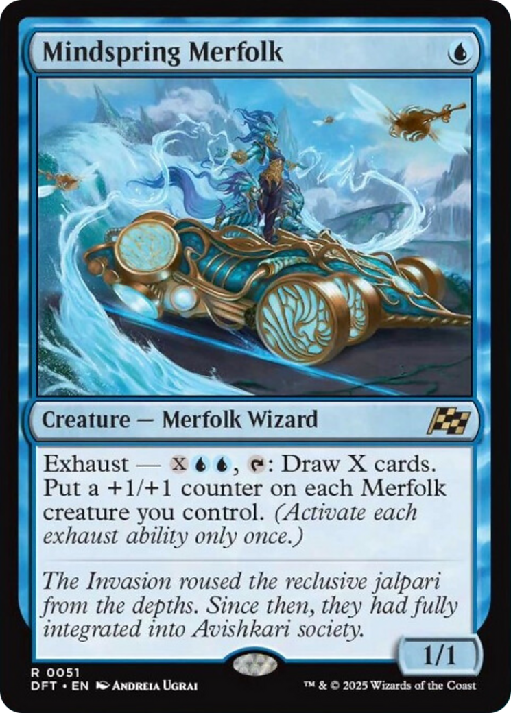 Mindspring Merfolk [Aetherdrift] | Impulse Games and Hobbies