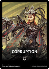 Corruption Theme Card [Phyrexia: All Will Be One Tokens] | Impulse Games and Hobbies
