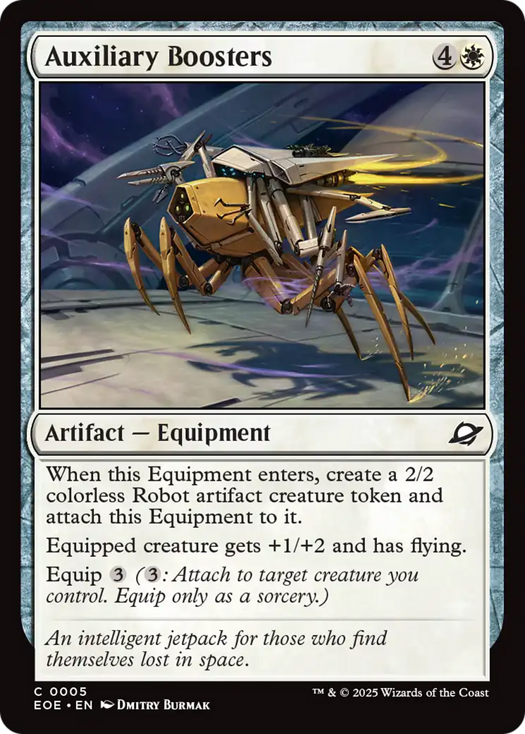 Auxiliary Boosters [Edge of Eternities] | Impulse Games and Hobbies