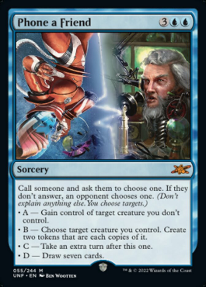 Phone a Friend [Unfinity] | Impulse Games and Hobbies