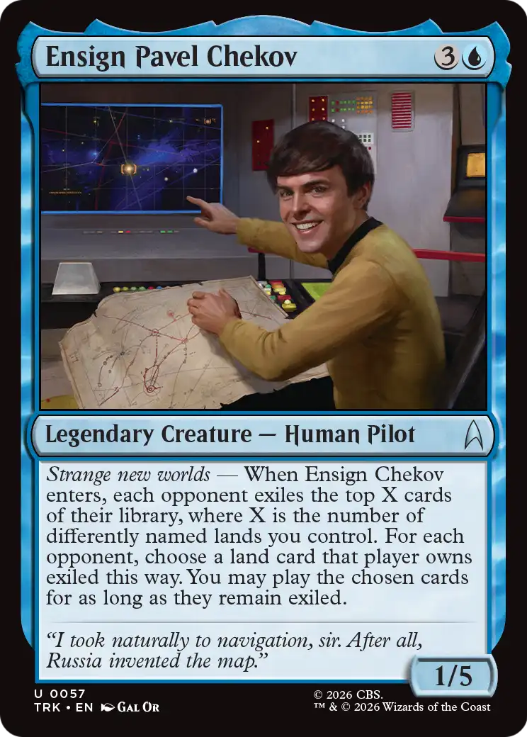 Ensign Pavel Chekov [Star Trek] | Impulse Games and Hobbies
