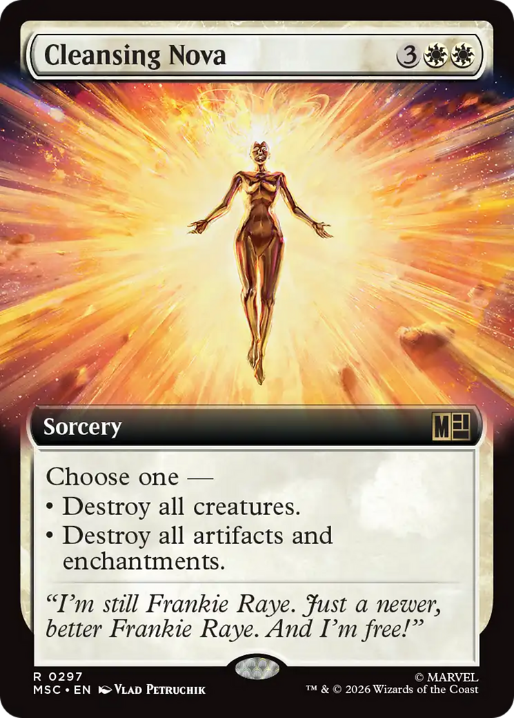 Cleansing Nova (Extended Art) [Marvel Super Heroes Commander] | Impulse Games and Hobbies