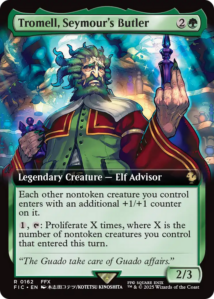 Tromell, Seymour's Butler (Extended Art) [FINAL FANTASY Commander] | Impulse Games and Hobbies