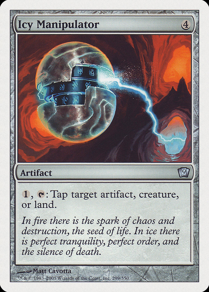 Icy Manipulator (9th Edition) [Oversize Cards] | Impulse Games and Hobbies