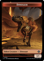 Vampire // Dinosaur (0009) Double-Sided Token [The Lost Caverns of Ixalan Tokens] | Impulse Games and Hobbies