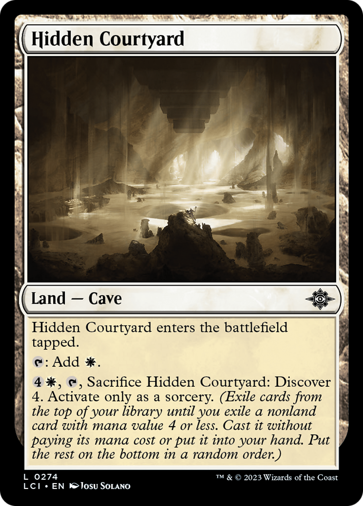Hidden Courtyard [The Lost Caverns of Ixalan] | Impulse Games and Hobbies