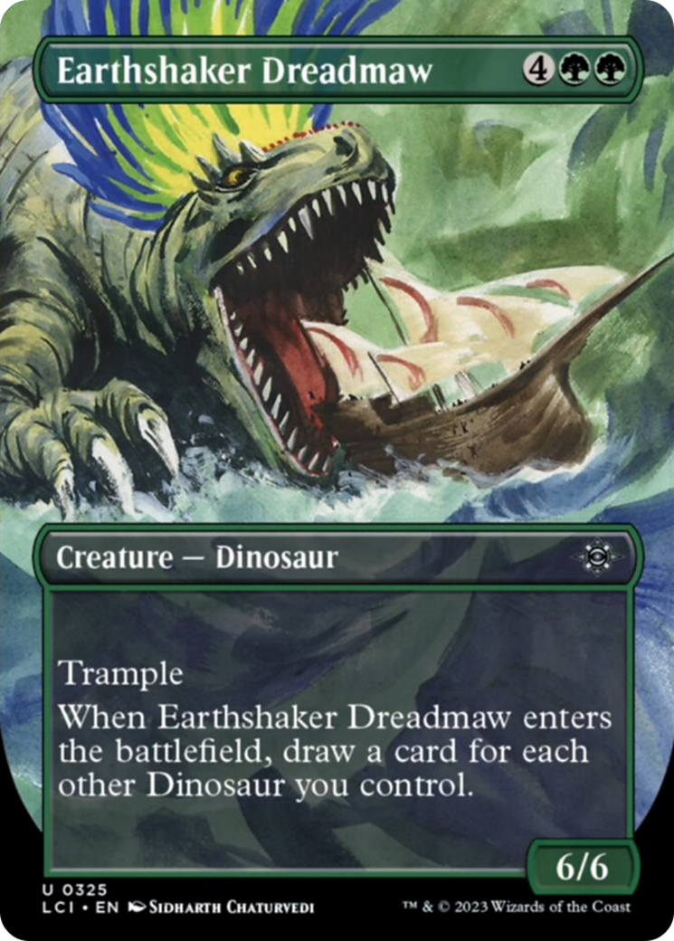 Earthshaker Dreadmaw (Borderless) [The Lost Caverns of Ixalan] | Impulse Games and Hobbies