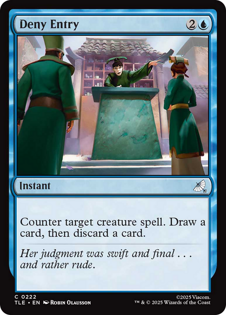 Deny Entry [Avatar: The Last Airbender: Eternal-Legal] | Impulse Games and Hobbies